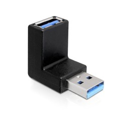 DeLOCK 65339 adattatore per inversione del genere dei cavi USB 3.0 Nero