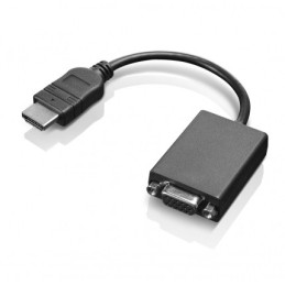 Lenovo HDMI   VGA 0,2 m Nero