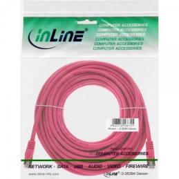 InLine 4043718125807 cavo di rete Rosa 15 m Cat5e SF UTP (S-FTP)