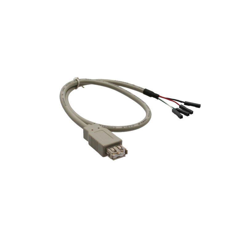 InLine Cavo USB 2.0 interno 4x 1pin femmina   A femmina, adattatore, bulk, 0,4m