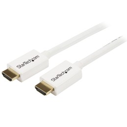 StarTech.com Cavo HDMI ad alta velocità a parete CL3 bianco da 7 m - HDMI a HDMI - M M