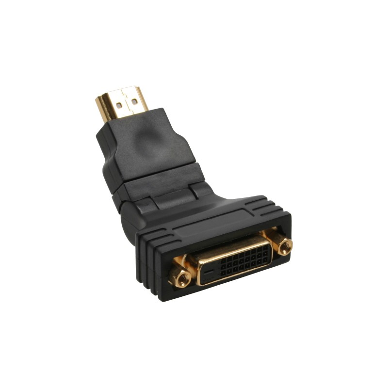 InLine Adattatore HDMI da pannello Tipo A Femmina Femmina, dorato, 4K2K