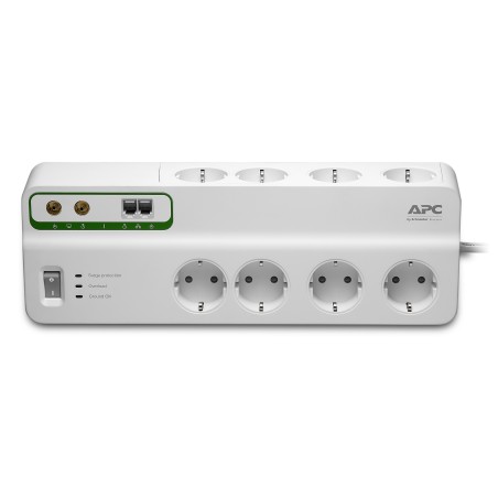 APC PMF83VT-GR protezione da sovraccarico Bianco 8 presa(e) AC 230 V 3 m