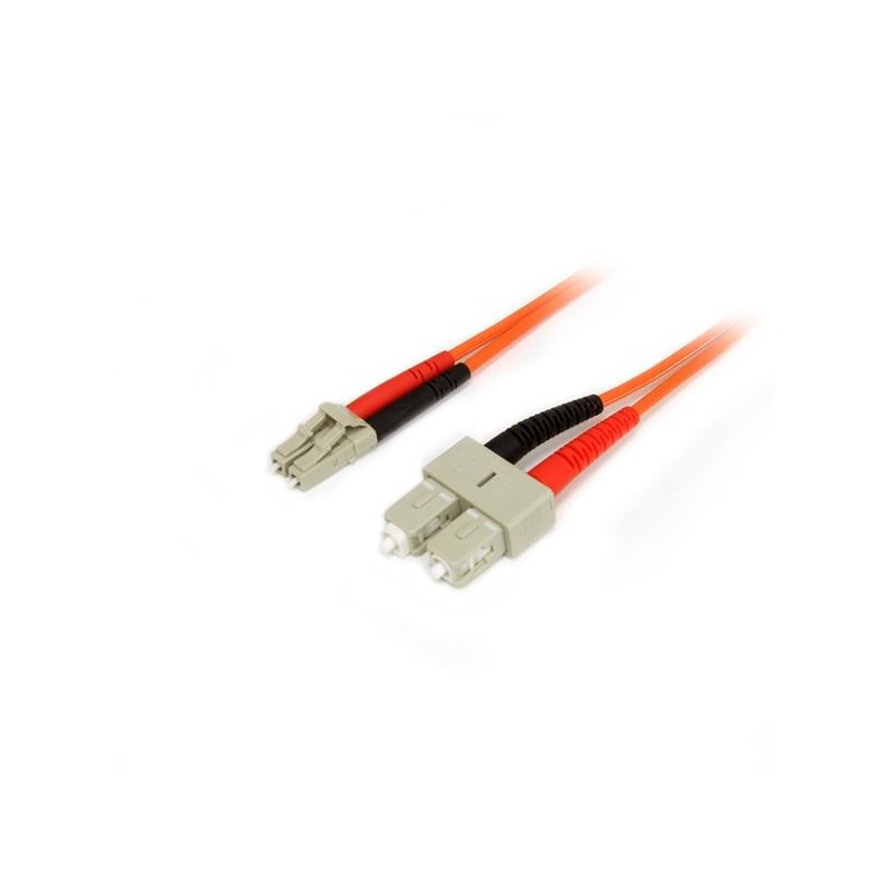 StarTech.com Cavo patch duplex in fibra multimodale 50 125 1 m LC - SC