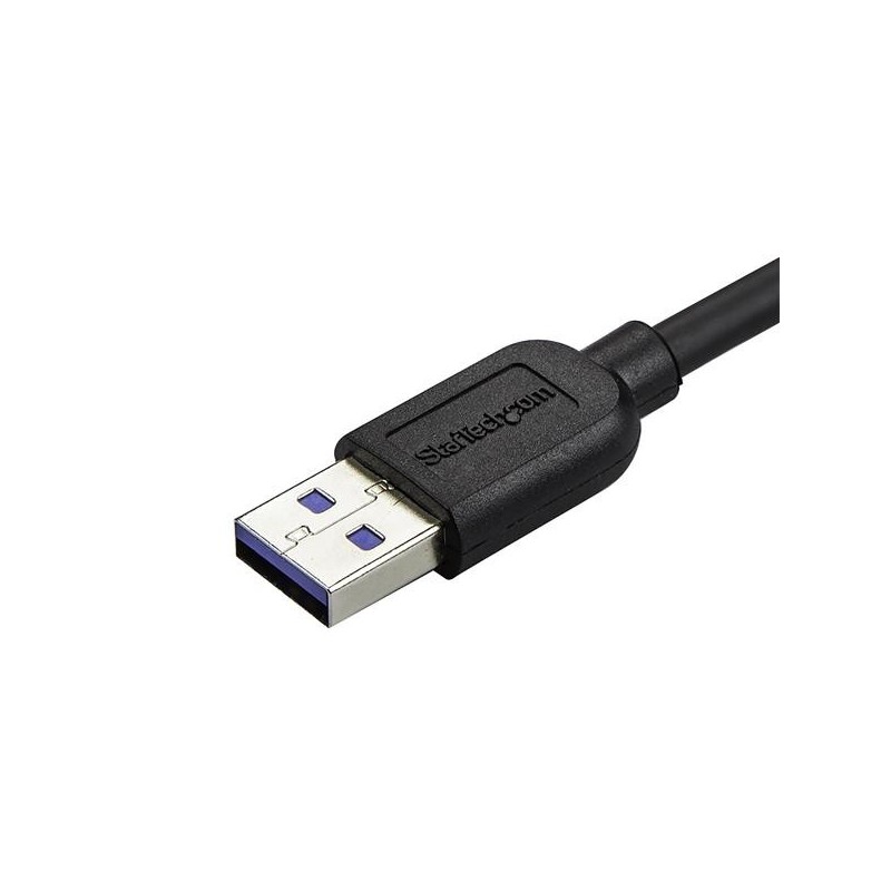 StarTech.com USB3AU2MLS cavo USB USB 3.2 Gen 1 (3.1 Gen 1) 2 m USB A Micro-USB B Nero