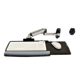 Ergotron LX Wall Mount Keyboard Arm Argento