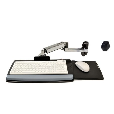 Ergotron LX Wall Mount Keyboard Arm Argento