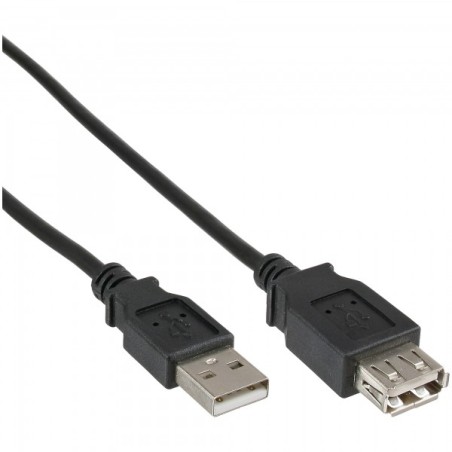 InLine 4043718111077 cavo USB USB 2.0 5 m USB A Nero