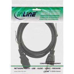 InLine Cavo alimentazione Internazionale, spina USA presa IEC-320-C13, 1,8m