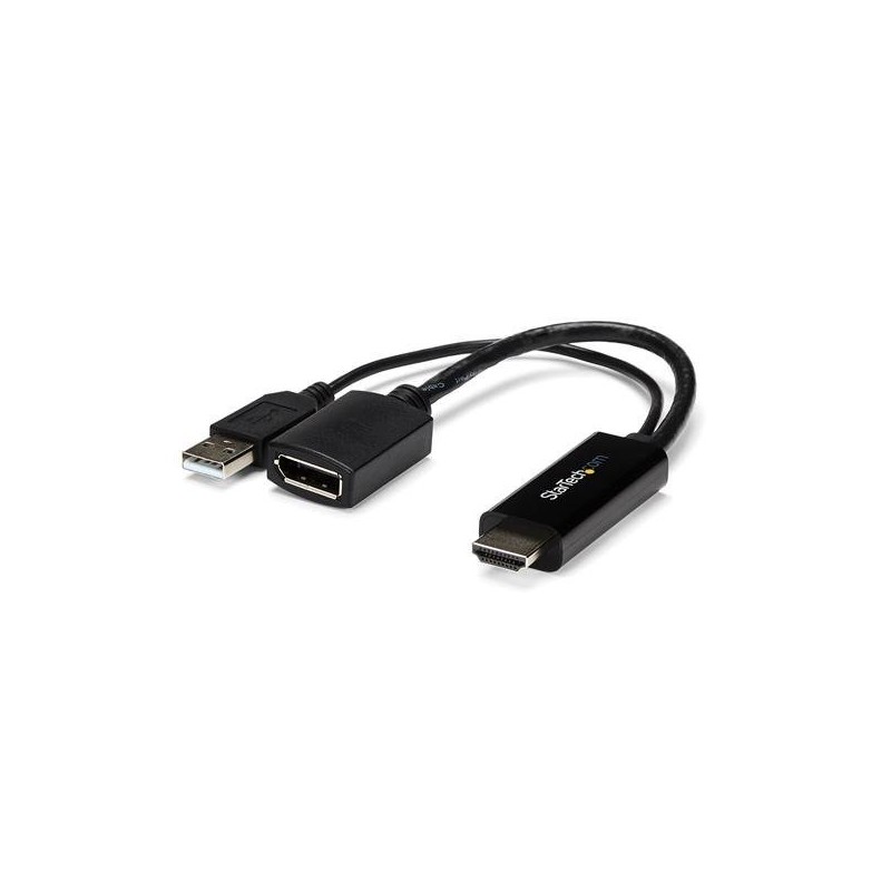 StarTech.com Adattatore   Convertitore HDMI a DP alimentato via USB - Ultra HD 4K