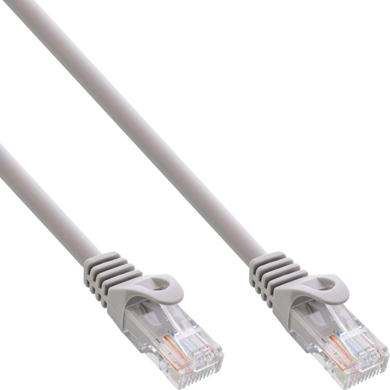 InLine Cavo Rete Lan, U UTP, Cat.5e, 7,5m, Patch Ethernet PVC, CU (100% rame)