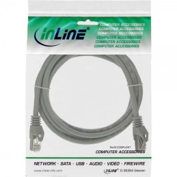 InLine 4043718089949 cavo di rete Grigio 3 m Cat5e U UTP (UTP)