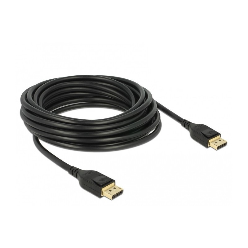 DeLOCK 85658 cavo DisplayPort 1 m Nero