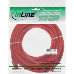 InLine 4043718231836 cavo di rete Rosso 10 m Cat6 S FTP (S-STP)