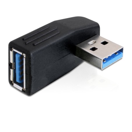 DeLOCK 65341 adattatore per inversione del genere dei cavi USB 3.0 Nero