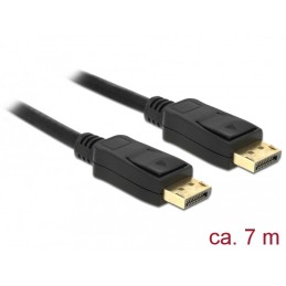 DeLOCK 84860 cavo DisplayPort 7 m Nero