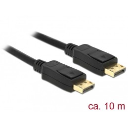 DeLOCK 84862 cavo DisplayPort 10 m Nero