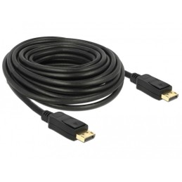 DeLOCK 84862 cavo DisplayPort 10 m Nero