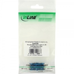 InLine 4043718194667 adattatore di fibra ottica LC Blu