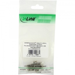 InLine 4043718194681 adattatore di fibra ottica LC LC 1 pz Metallico