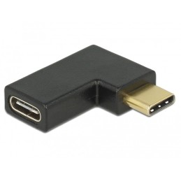 DeLOCK 65915 adattatore per inversione del genere dei cavi 1 x USB Type-C Male 1 x USB 3.1 Gen 2 Type-C™ female Nero