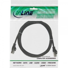 InLine 4043718123605 cavo di rete Nero 1,5 m Cat5e SF UTP (S-FTP)