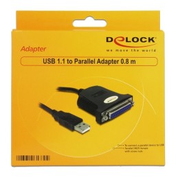 DeLOCK USB 1.1 parallel adapter cavo parallelo 0,8 m