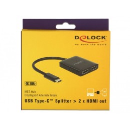 DeLOCK 87719 ripartitore video 2x HDMI