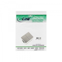 InLine 4043718041084 cavo di collegamento 2x RJ45 Argento