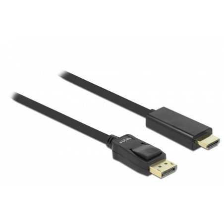 DeLOCK 82435 cavo e adattatore video 3 m HDMI Displayport Nero