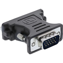 InLine Adattatore DVI-A 24+5 femmina a VGA 15pin HD maschio, analogico