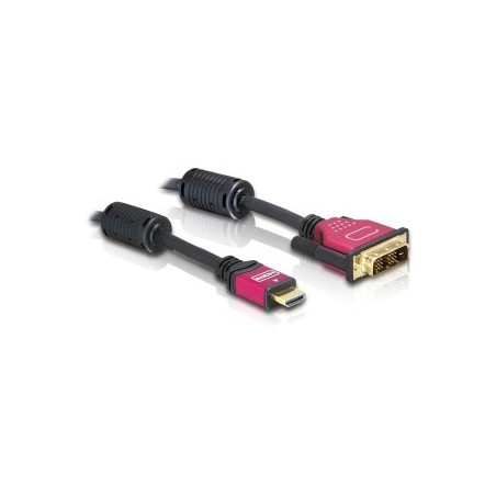 DeLOCK HDMI - DVI Cable 3.0m male   male 3 m DVI-D