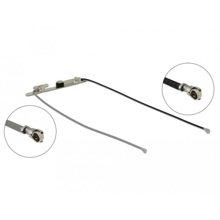 DeLOCK 12551 antenna di rete MHF 3,18 dBi