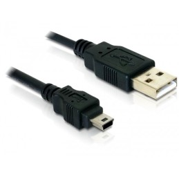 DeLOCK 82252 cavo USB USB 2.0 1,5 m USB A Mini-USB B Nero