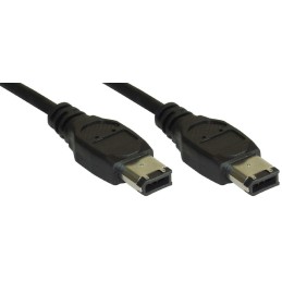 InLine FireWire M-M 10m 6-p Nero