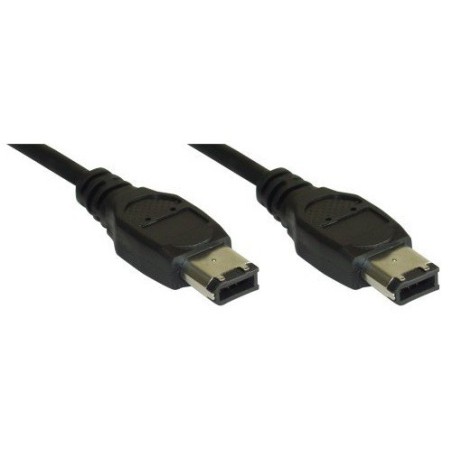 InLine FireWire M-M 5m 6-p Nero