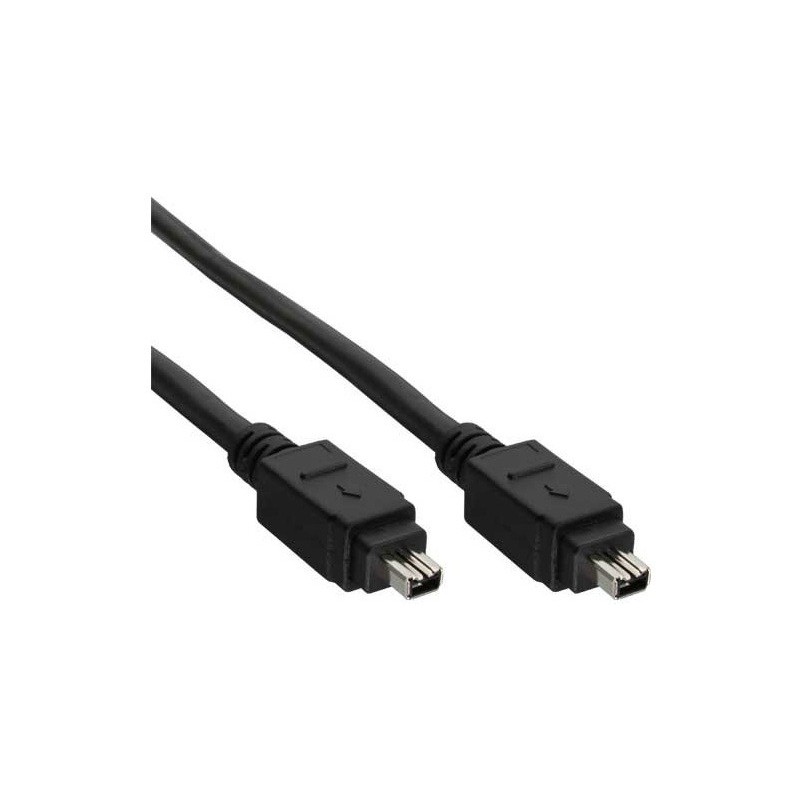 InLine FireWire M-M 3m 4-p Nero