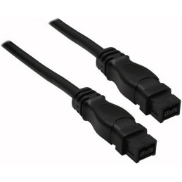 InLine FireWire M-M 1.8m 1,8 m 9-p Nero