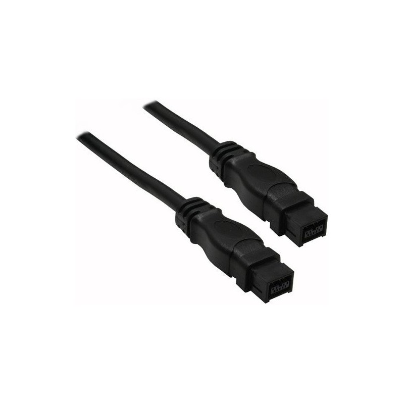 InLine FireWire M-M 1.8m 1,8 m 9-p Nero