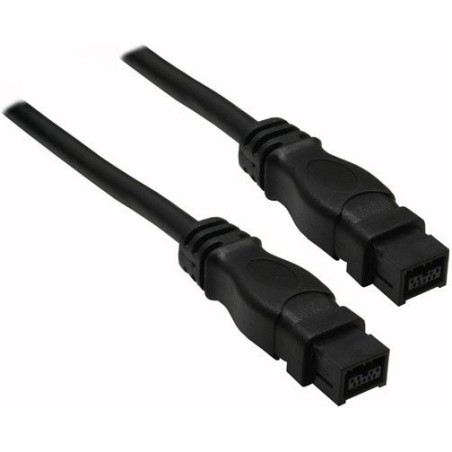 InLine FireWire M-M 1.8m 1,8 m 9-p Nero