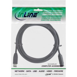 InLine Cavo FireWire IEEE1394, 6pin maschio a 9pin maschio, 800Mbit s, 5m