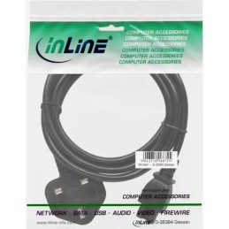 InLine 4043718032662 cavo di alimentazione Nero 2 m BS 1363 Accoppiatore C5