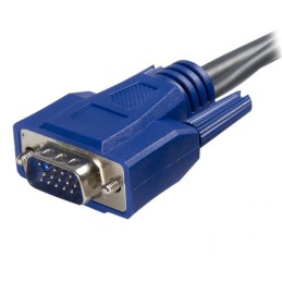 StarTech.com Cavo KVM ultra-sottile VGA USB 2 in 1 3 m