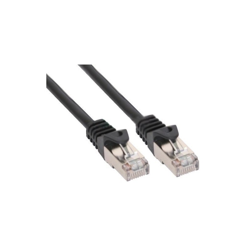 InLine RJ-45 Cat6 M-M 2m cavo di rete Nero S FTP (S-STP)