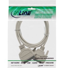 InLine Cavo parallelo, Sub-D 25pin M a Centronics 36pin M, Bi-Direzionale, 2m