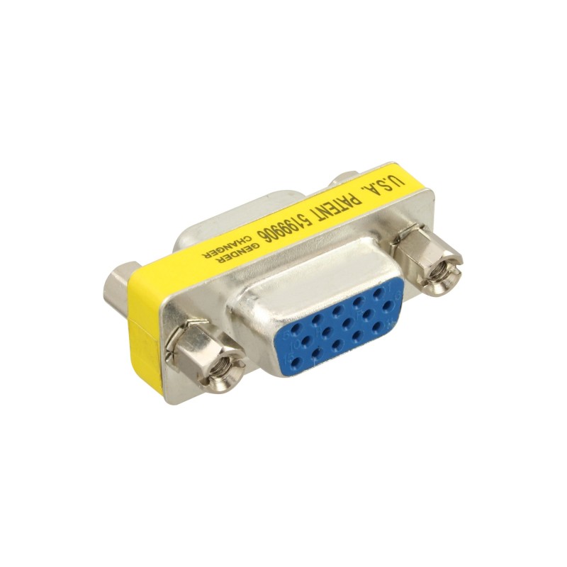 InLine Adattatore VGA Sub-D 15pin femmina   femmina, Mini-Gender-Changer