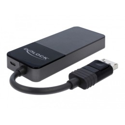 DeLOCK Splitter DisplayPort 1.4 1 x DisplayPort a 3 x HDMI MST