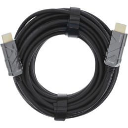 InLine Cavo HDMI AOC, Ultra High Speed HDMI Cable, 8K4K, nero, 25m