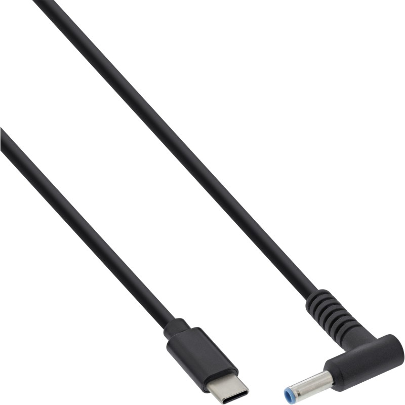 InLine Cavo di ricarica USB-C a HP Notebook (rotondo piccolo), 2m