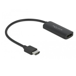 DeLOCK Adattatore HDMI-A maschio a DisplayPort femmina 4K 60 Hz